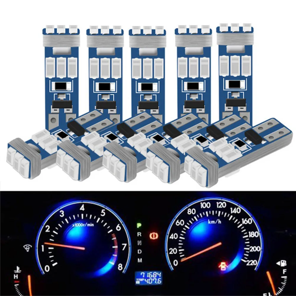 T5 Led 3014 9SMD W3W Dashboard Lights Car Dashboard Warm Up Indicator Wedge Shaped Car Dashboard Lights White 6000K
T5 Led 3014 9SMD W3W Dashboard Lights Car Dashboard Warm Up Indicator Wedge Shaped Car Dashboard Lights White 6000K