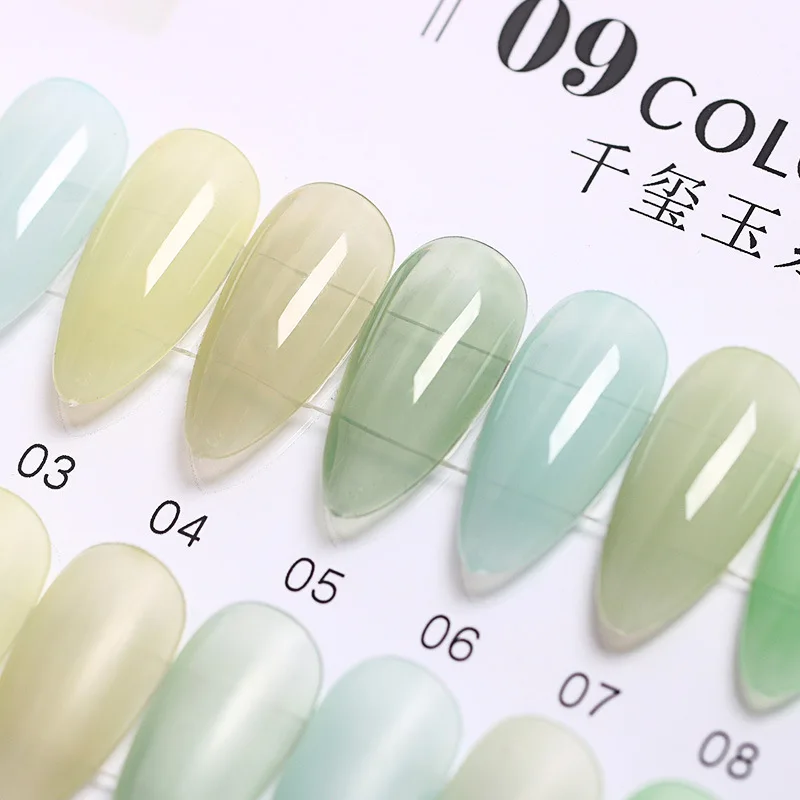 9 Colors Green Gel Nail Polish 8ml Soak Off Uv Led Semi Permanent Translucent Ice Varnish Gel for Manicure Nail Art Gel Polish
9 Colors Green Gel Nail Polish 8ml Soak Off Uv Led Semi Permanent Translucent Ice Varnish Gel for Manicure Nail Art Gel Polish