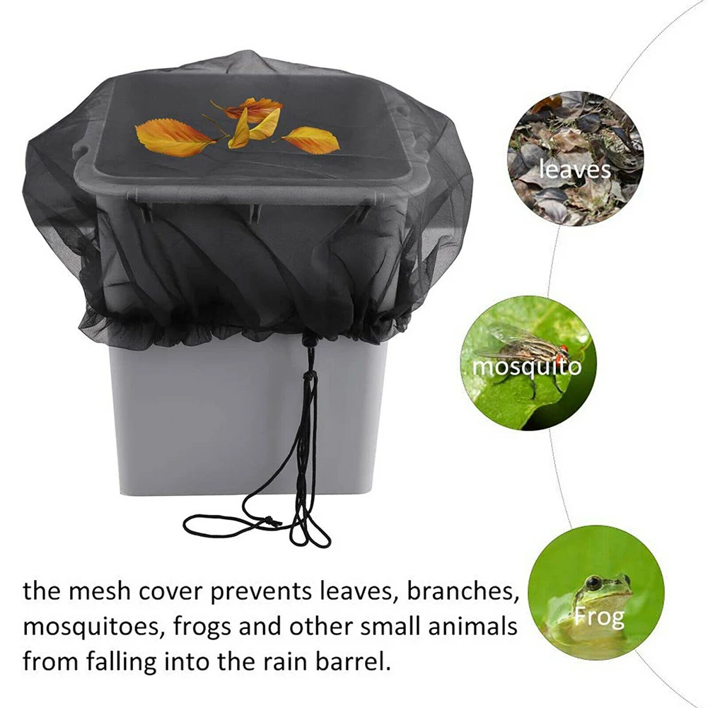 Rain Barrel Net Protection Lid Mesh Cover Water Barrel Cover Rain Barrel Mesh Cover Easy Attachment 80CM Diameter
Rain Barrel Net Protection Lid Mesh Cover Water Barrel Cover Rain Barrel Mesh Cover Easy Attachment 80CM Diameter