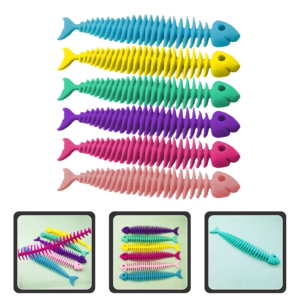 6 Pcs Lala Music Sextoys Joke Trick Toy Stress Reliever Toy Animal Fish Figurine Fish Bone Prank Tpr Fish Bone Model Child
6 Pcs Lala Music Sextoys Joke Trick Toy Stress Reliever Toy Animal Fish Figurine Fish Bone Prank Tpr Fish Bone Model Child
