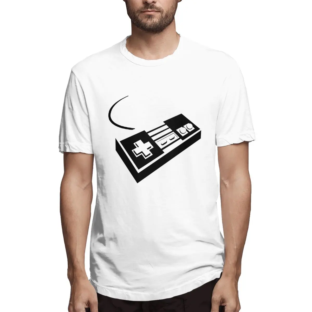 Мужская летняя футболка с принтом игрового контроллера NES Edition 2023
Мужская летняя футболка с принтом игрового контроллера NES Edition 2023