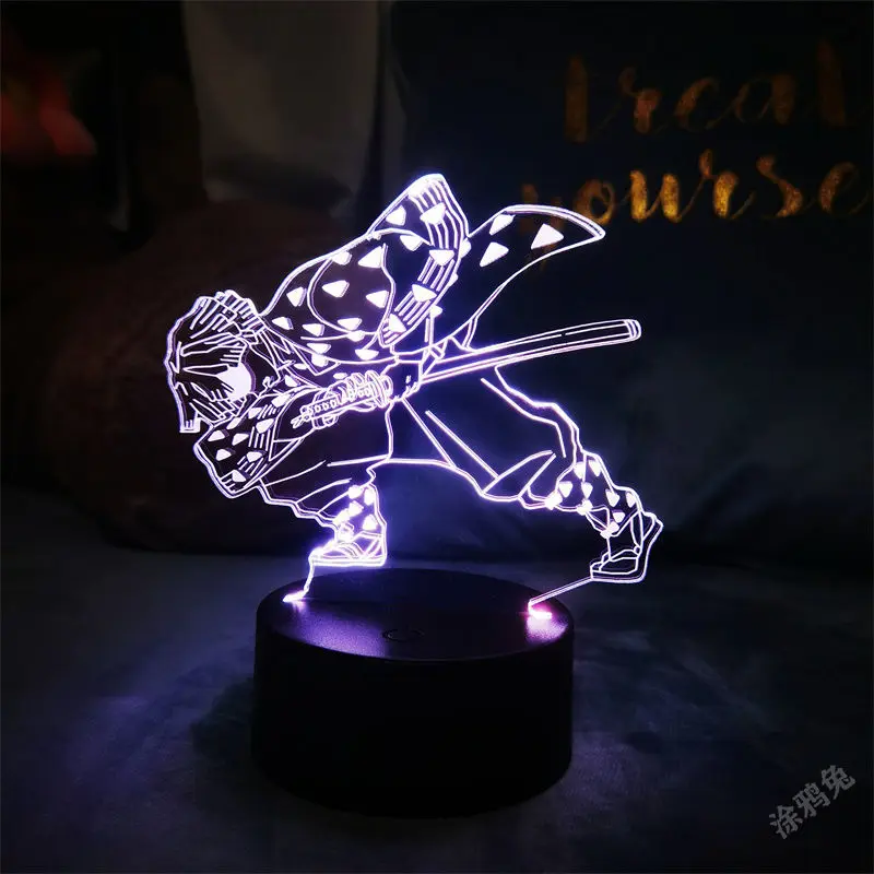 18 Patterns Demon Slayer Anime Tanjiro Lamp Setup Nezuko Zenitsu Figure Kimetsu No Yaiba Manga Deco RGB 3D Room Decor Agatsuma
18 Patterns Demon Slayer Anime Tanjiro Lamp Setup Nezuko Zenitsu Figure Kimetsu No Yaiba Manga Deco RGB 3D Room Decor Agatsuma
