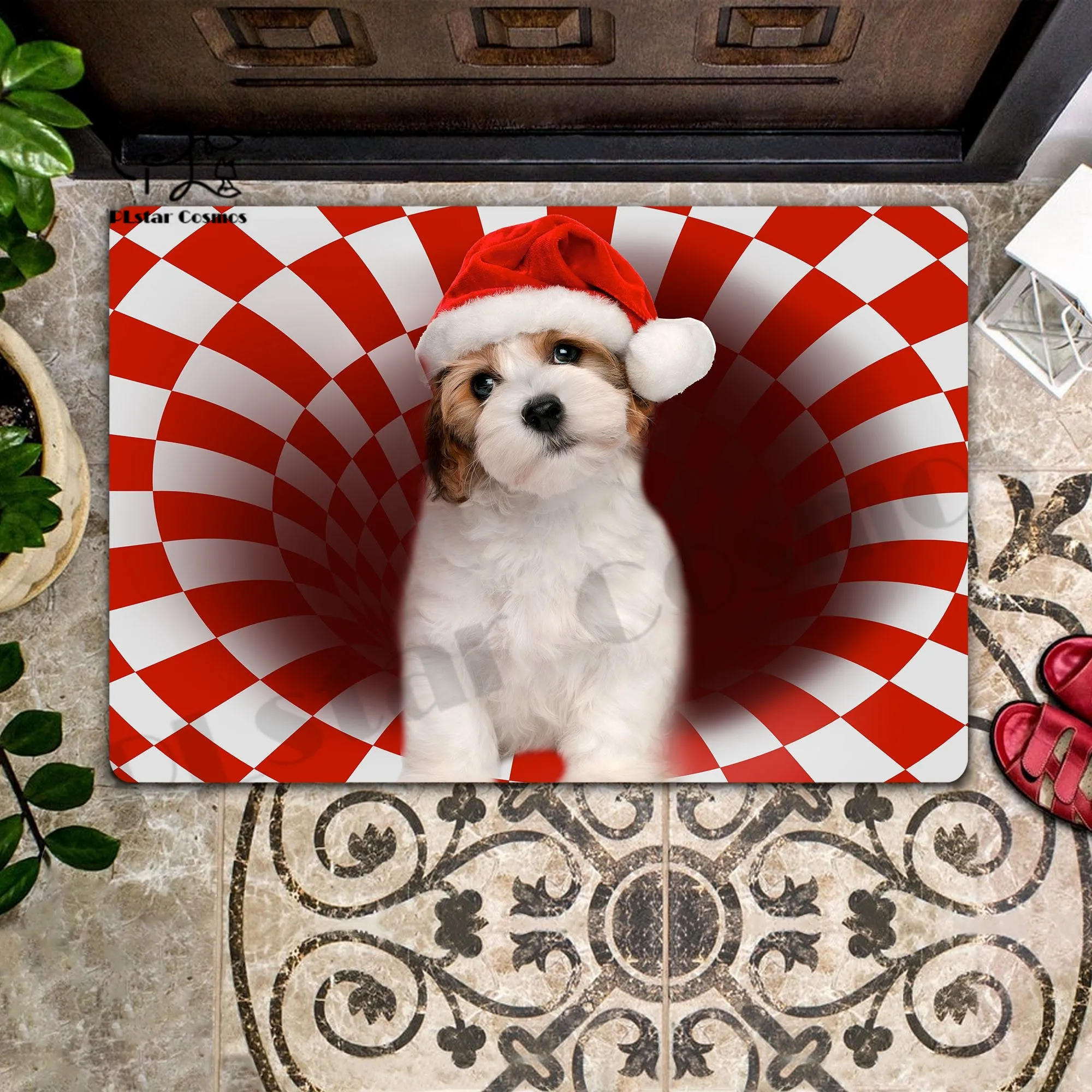 Neweat Doormat Funny Dog Pet Christmas Welcome Home Decor Porch Rug Mats Floor Carpet 3D Indoor Outdoor Doormat Non-slip -1
Neweat Doormat Funny Dog Pet Christmas Welcome Home Decor Porch Rug Mats Floor Carpet 3D Indoor Outdoor Doormat Non-slip -1