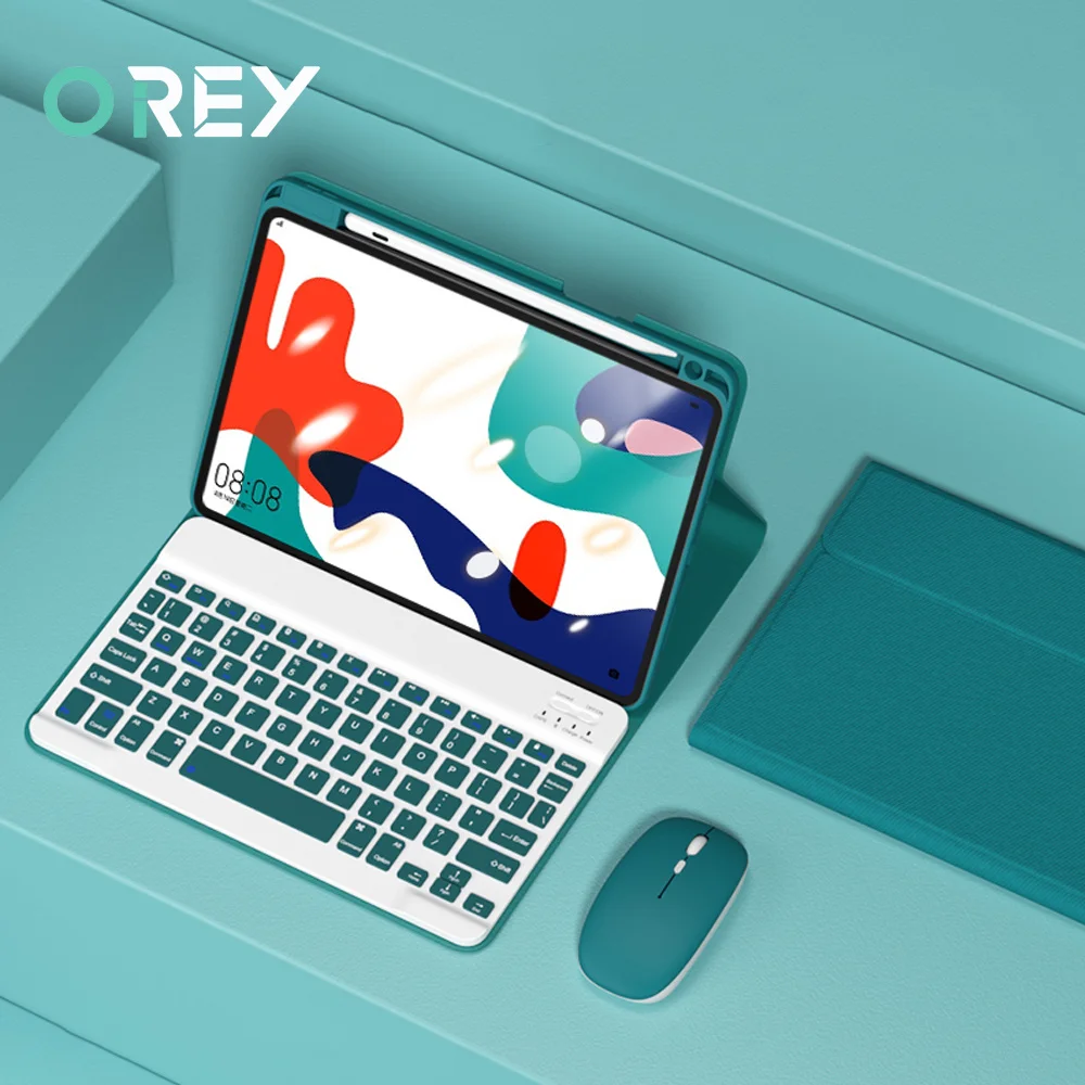 For Huawei MatePad Pro 12.6 11 10.8 10.4 2021 Bluetooth Keyboard Mouse Case For Huawei MediaPad M6 Honer V6 Pad 7 6 X6 T10 Case 
For Huawei MatePad Pro 12.6 11 10.8 10.4 2021 Bluetooth Keyboard Mouse Case For Huawei MediaPad M6 Honer V6 Pad 7 6 X6 T10 Case