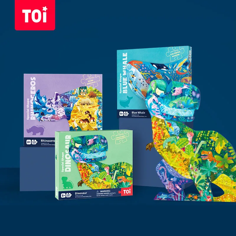 TOI Children Puzzle Toys Dinosaur Cognition Jigsaw Montessori Kid Educational Toy for 5-7 Year Old Child Enlightenment Gifts
TOI Children Puzzle Toys Dinosaur Cognition Jigsaw Montessori Kid Educational Toy for 5-7 Year Old Child Enlightenment Gifts