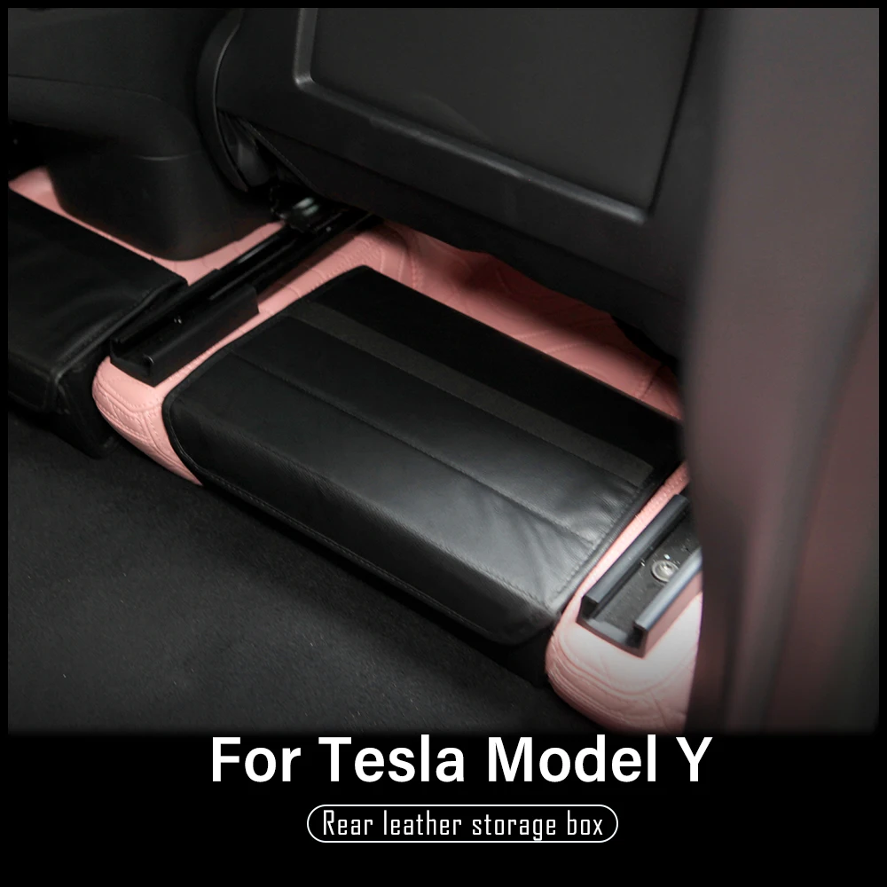 For Tesla Model Y The PU Leather Under Seat Storage Box High Capacity Organizer Case Drawer Holder Car Interior Accessories
For Tesla Model Y The PU Leather Under Seat Storage Box High Capacity Organizer Case Drawer Holder Car Interior Accessories