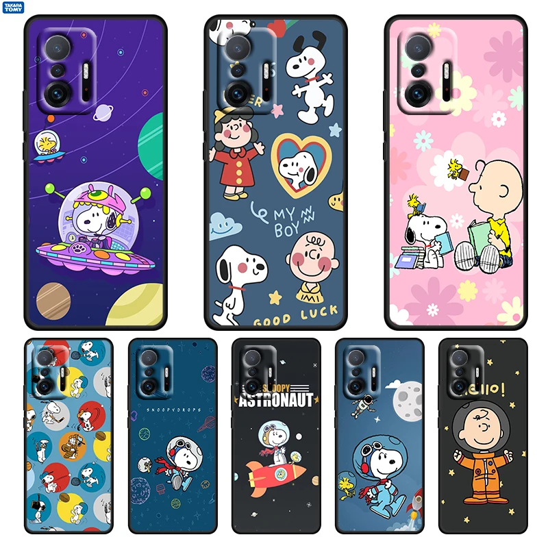 Space Anime Snoopy Boy For Xiaomi 12 12X 11 11T 10T Mi 9T Ultra Pro Lite 5G TPU Soft Silicone Black Phone Case Cover Funda Coque
Space Anime Snoopy Boy For Xiaomi 12 12X 11 11T 10T Mi 9T Ultra Pro Lite 5G TPU Soft Silicone Black Phone Case Cover Funda Coque