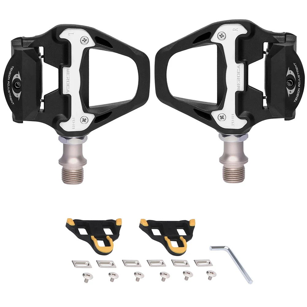 Hot Sale Practical Durable Self-locking Pedals Bicycle Bike With Gasket Screw 6 Degree Float ABS+aluminum Alloy
Hot Sale Practical Durable Self-locking Pedals Bicycle Bike With Gasket Screw 6 Degree Float ABS+aluminum Alloy