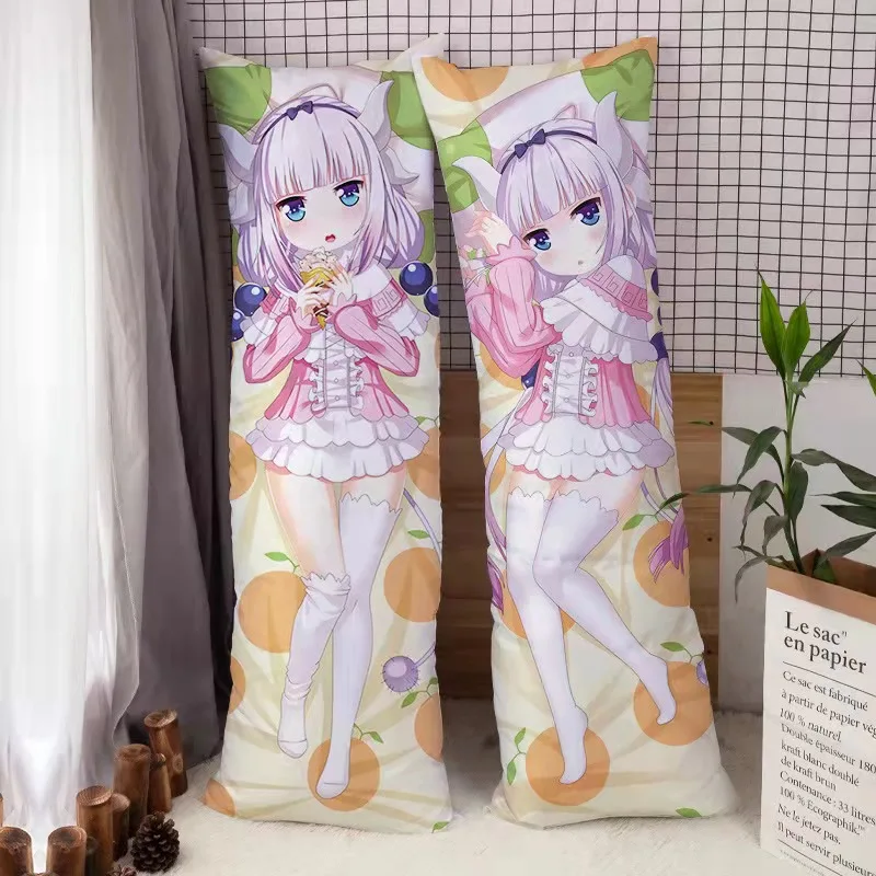 

Anime Kobayashi-san Chi No Maid Dragon Dakimakura Pillow Case Miss Kobayashi's Kanna Kamui Full Body Pillowcase