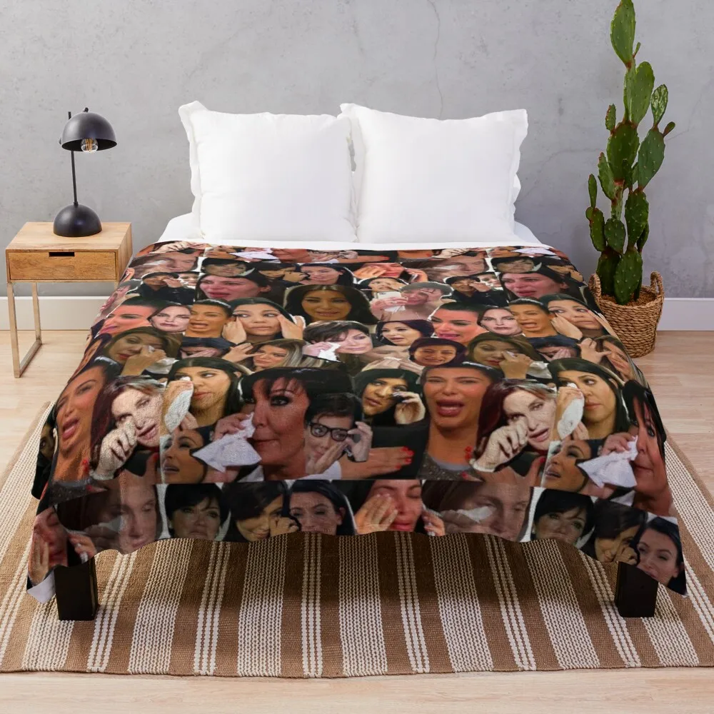Kardashian's Crying Collage Throw Blanket Luxury Throw Blanket Fuzzy Blanket Fur Throw Blanket
Kardashian's Crying Collage Throw Blanket Luxury Throw Blanket Fuzzy Blanket Fur Throw Blanket