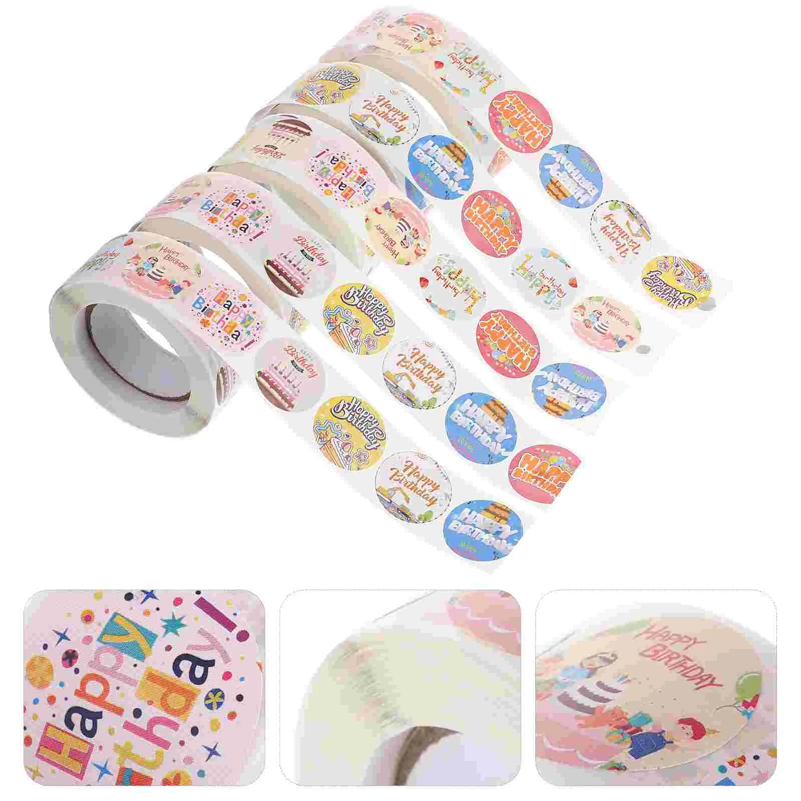 5 Rolls of Delicate Sealing Label Stickers Cartoon Stickers Envelope Seal Stickers
5 Rolls of Delicate Sealing Label Stickers Cartoon Stickers Envelope Seal Stickers