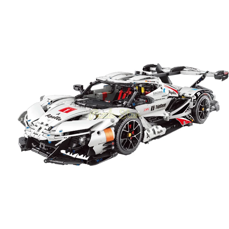 Super Racing Car Apollo IE T5012 Model 1:8 Building Blocks Bricks MOC Technical Set Speed Toy Boy Kids Gift
Super Racing Car Apollo IE T5012 Model 1:8 Building Blocks Bricks MOC Technical Set Speed Toy Boy Kids Gift