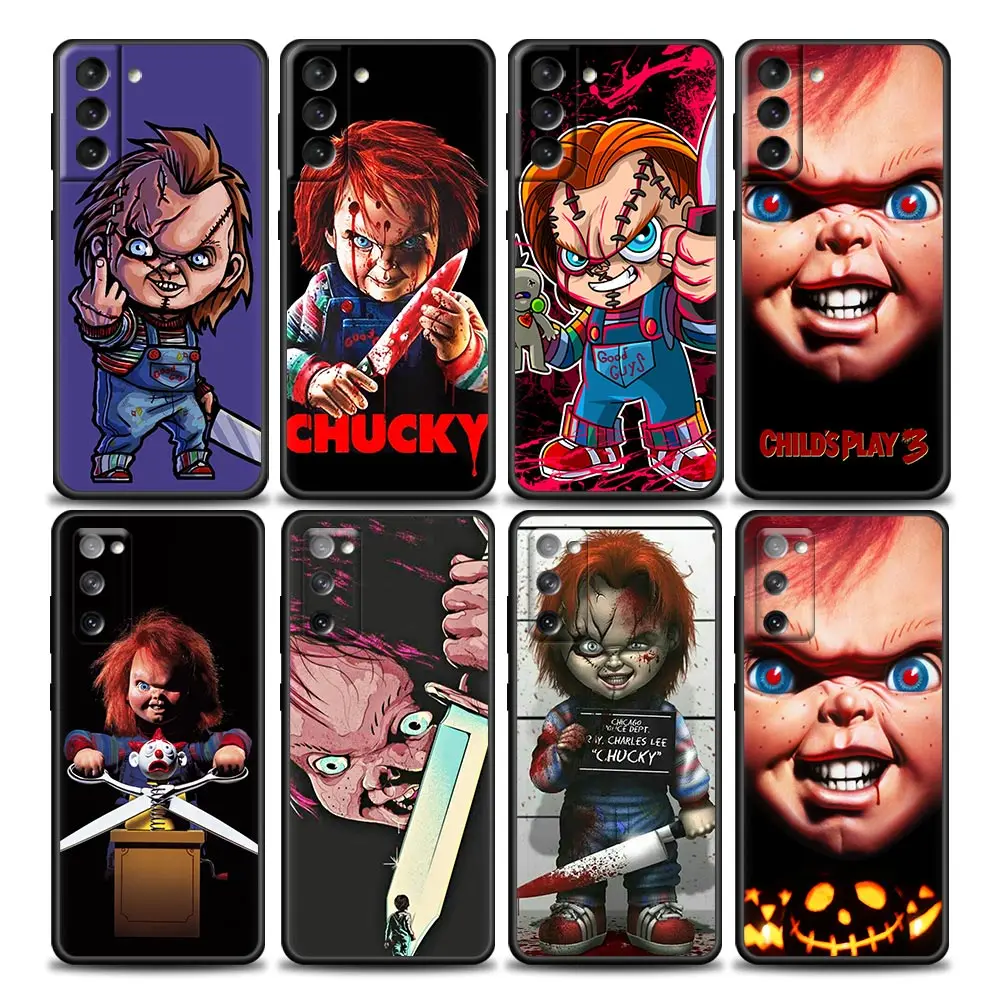 Horror Movie Scary Chucky Doll Case Cover For Samsung Galaxy S21 S22 S20 S 22 Ultra FE Plus S7 S8 S9 S10 Plus Soft Cases Fundas
Horror Movie Scary Chucky Doll Case Cover For Samsung Galaxy S21 S22 S20 S 22 Ultra FE Plus S7 S8 S9 S10 Plus Soft Cases Fundas