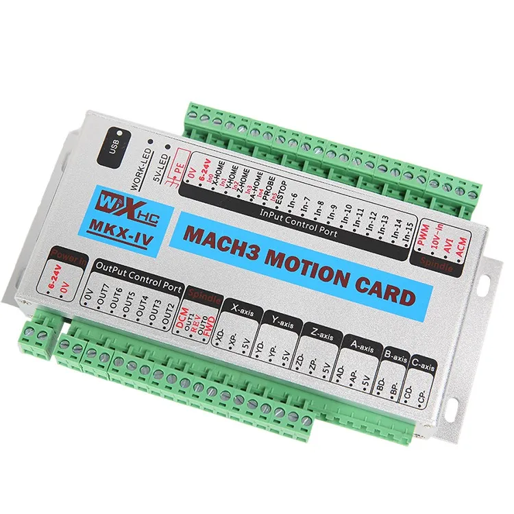 4 axis nc studio controlling board and mach3 3 axis motion usb cnc controller,400khz output speed pulse
4 axis nc studio controlling board and mach3 3 axis motion usb cnc controller,400khz output speed pulse