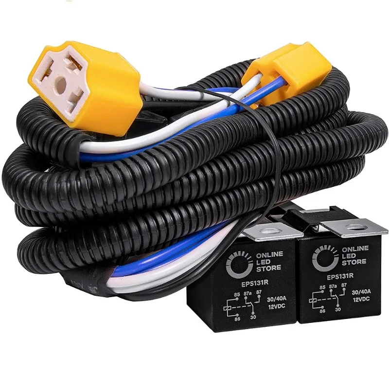 H4 светодиодный жгут проводов фар с отрицательным переключателем, комплект жгутов реле с плавлением для Subaru Toyota
H4 светодиодный жгут проводов фар с отрицательным переключателем, комплект жгутов реле с плавлением для Subaru Toyota