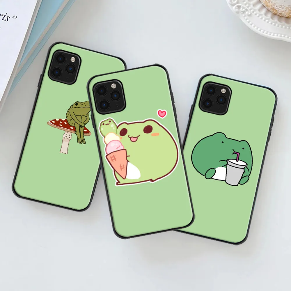 The Frog Phone Case For iPhone 11 12 13 Pro MAX Mini 6 7 8 6S Plus X XR XS SE 2020 Soft TPU Cute Cartoon Animal Funda Back Cover
The Frog Phone Case For iPhone 11 12 13 Pro MAX Mini 6 7 8 6S Plus X XR XS SE 2020 Soft TPU Cute Cartoon Animal Funda Back Cover