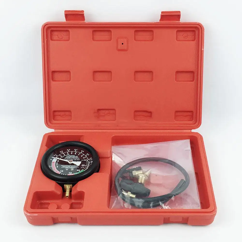 High Precision Car Engine Vacuum Pressure Gauge Meter For Fuel System Vacuum System Sealing Leak Checker Tool
High Precision Car Engine Vacuum Pressure Gauge Meter For Fuel System Vacuum System Sealing Leak Checker Tool