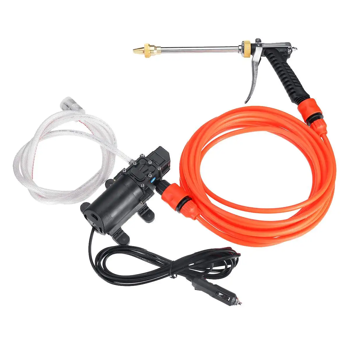 12V car Wash High Pressure Car washer Portable Spray Cleaner Watering intelligent Pump Cleaning Kit Sprayer + Water Pump
12V car Wash High Pressure Car washer Portable Spray Cleaner Watering intelligent Pump Cleaning Kit Sprayer + Water Pump
