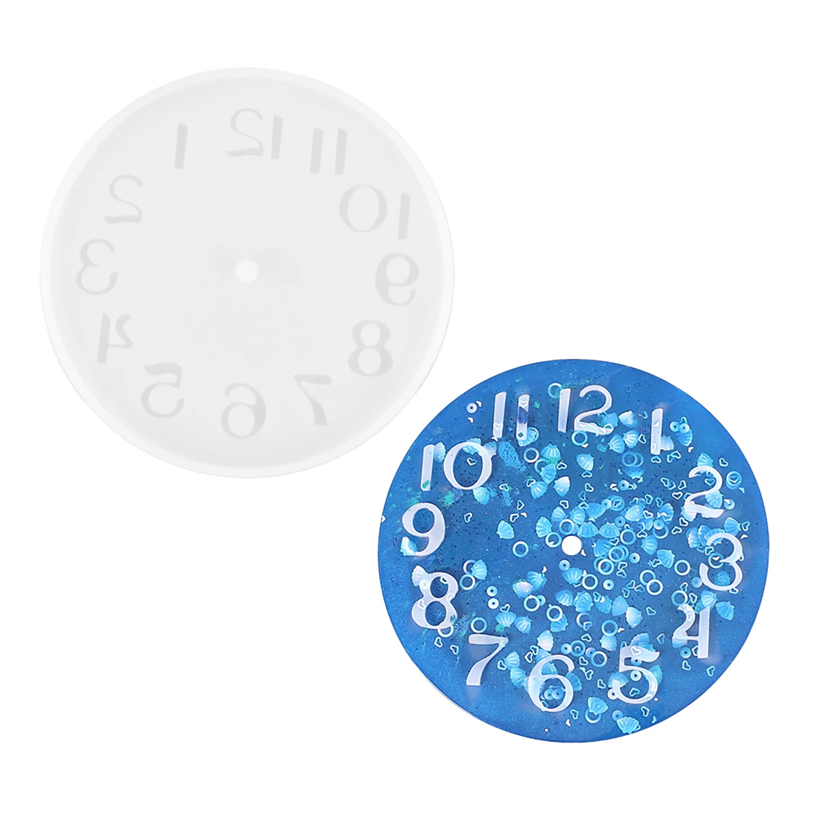 Silicone Craft Molds DIY Clock Resin Molds Silicone Resin Liquid Mold Epoxy Silicone Resin Molds Handmade Making Home Decoration
Silicone Craft Molds DIY Clock Resin Molds Silicone Resin Liquid Mold Epoxy Silicone Resin Molds Handmade Making Home Decoration