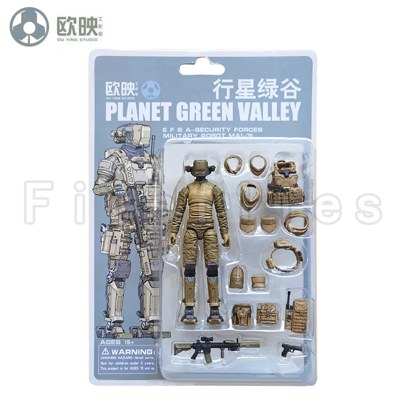 1/18 3.75inches Ou Ying Studio Planet Green Valley PGV Action Figure Security Forces MAI-76-A1 Anime Model Toy Free Ship
1/18 3.75inches Ou Ying Studio Planet Green Valley PGV Action Figure Security Forces MAI-76-A1 Anime Model Toy Free Ship