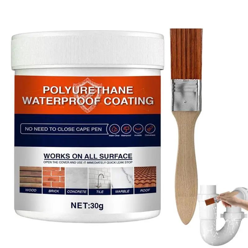 Waterproof Insulating Sealant Permeable Coating Agent Invisible Waterproof Agent With Brush Bathroom Tile Anti-leakage Coating
Waterproof Insulating Sealant Permeable Coating Agent Invisible Waterproof Agent With Brush Bathroom Tile Anti-leakage Coating