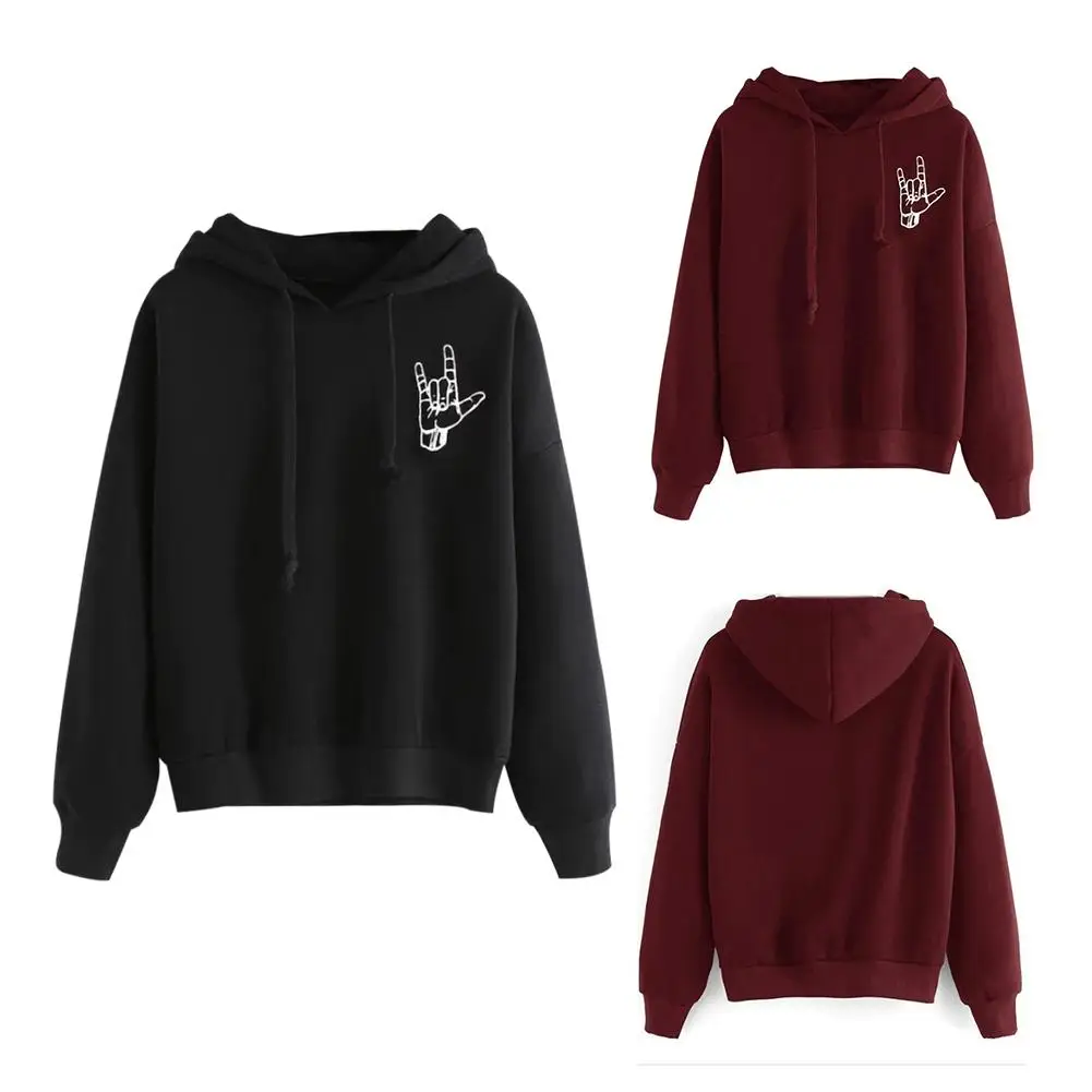 Leisure Autumn Women Pullover New Drawstring Simplicity Printing Comfortable Hoodies Loose Hooded Tops Simple Home Daily Wear
Leisure Autumn Women Pullover New Drawstring Simplicity Printing Comfortable Hoodies Loose Hooded Tops Simple Home Daily Wear
