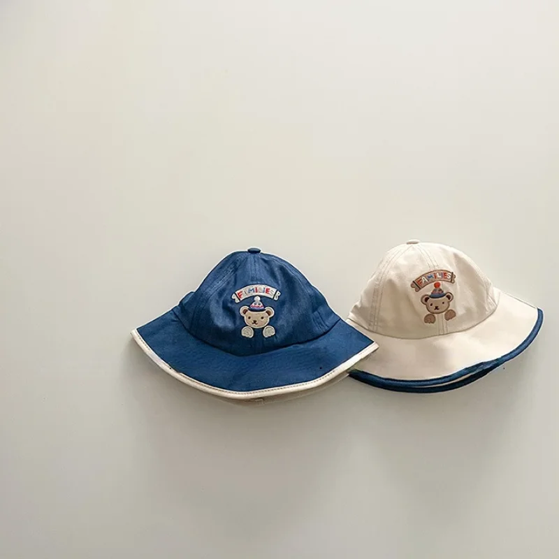 5225a Baby Bear Fisherman's Hat Ins Korean Spring and Autumn Boy's Hat Thin Sun Visor Hat Baby Travel Hat
5225a Baby Bear Fisherman's Hat Ins Korean Spring and Autumn Boy's Hat Thin Sun Visor Hat Baby Travel Hat