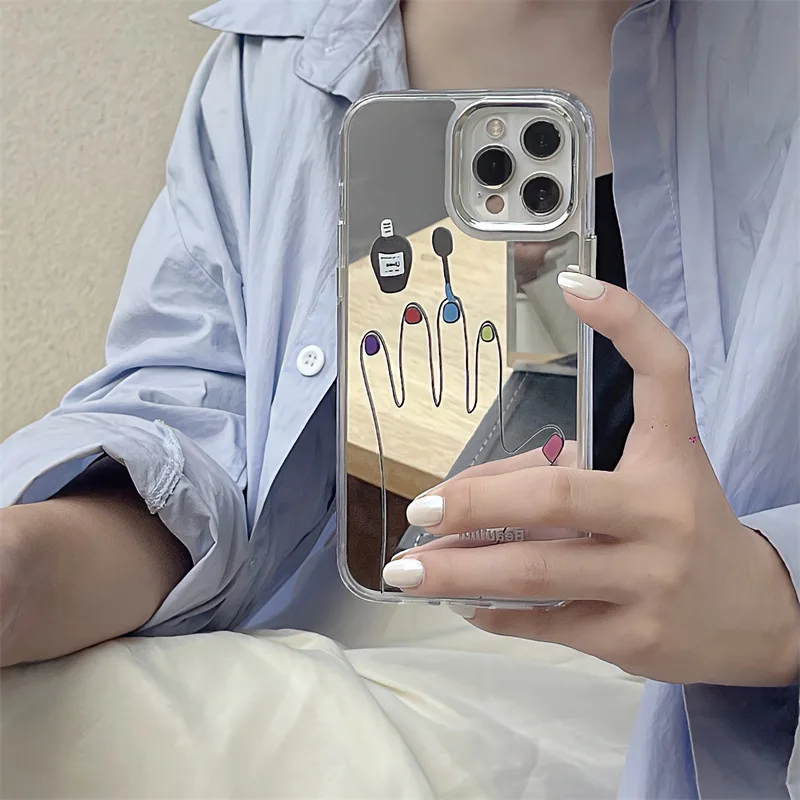 Creative Electroplating Mirror Phone Case Cover for IPhone 14 Plus 11 12 13 14 Pro Max Shockproof Cases for IPhone 14 Case
Creative Electroplating Mirror Phone Case Cover for IPhone 14 Plus 11 12 13 14 Pro Max Shockproof Cases for IPhone 14 Case