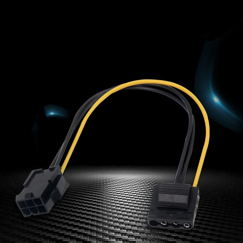 Molex To PCI-E Power Adapter IDE 4Pin 4 Pin Female to 6 Pin Female 6Pin Graphics Video Card Converter Cable 1pcs 1 pcs wholesale
Molex To PCI-E Power Adapter IDE 4Pin 4 Pin Female to 6 Pin Female 6Pin Graphics Video Card Converter Cable 1pcs 1 pcs wholesale