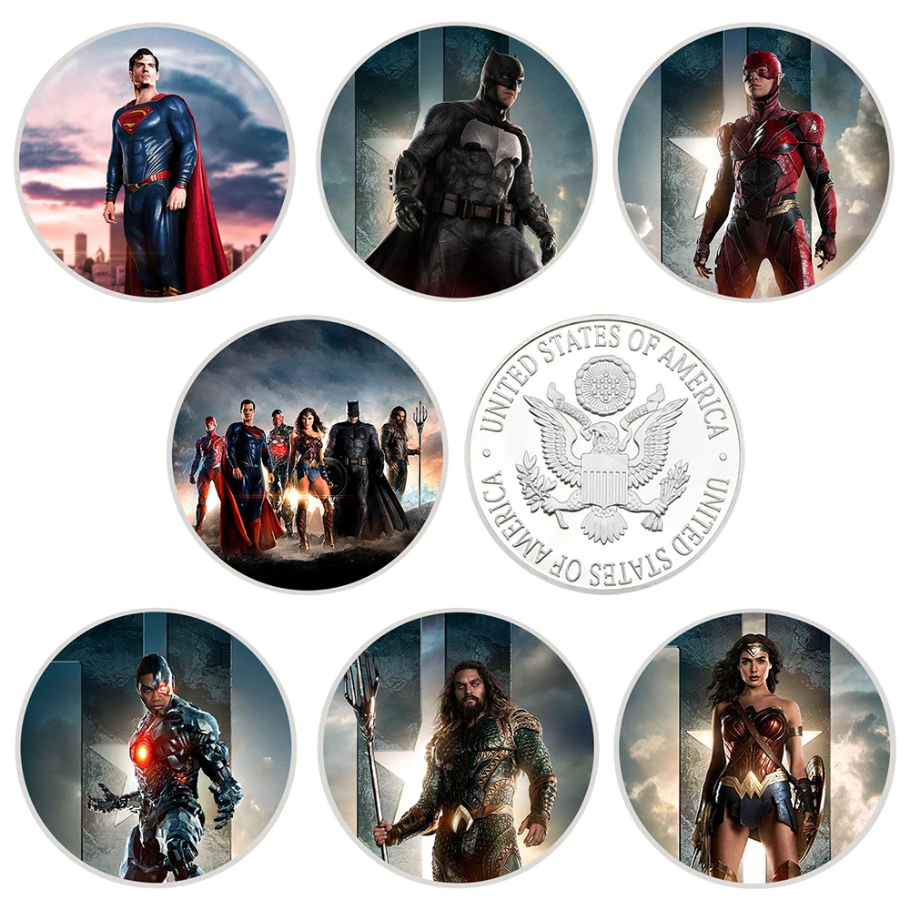 American Science Fiction Movie Challenge Coins Silver Plated Superhero Metal Coins Home Decor Badges Collection Business Gifts
American Science Fiction Movie Challenge Coins Silver Plated Superhero Metal Coins Home Decor Badges Collection Business Gifts