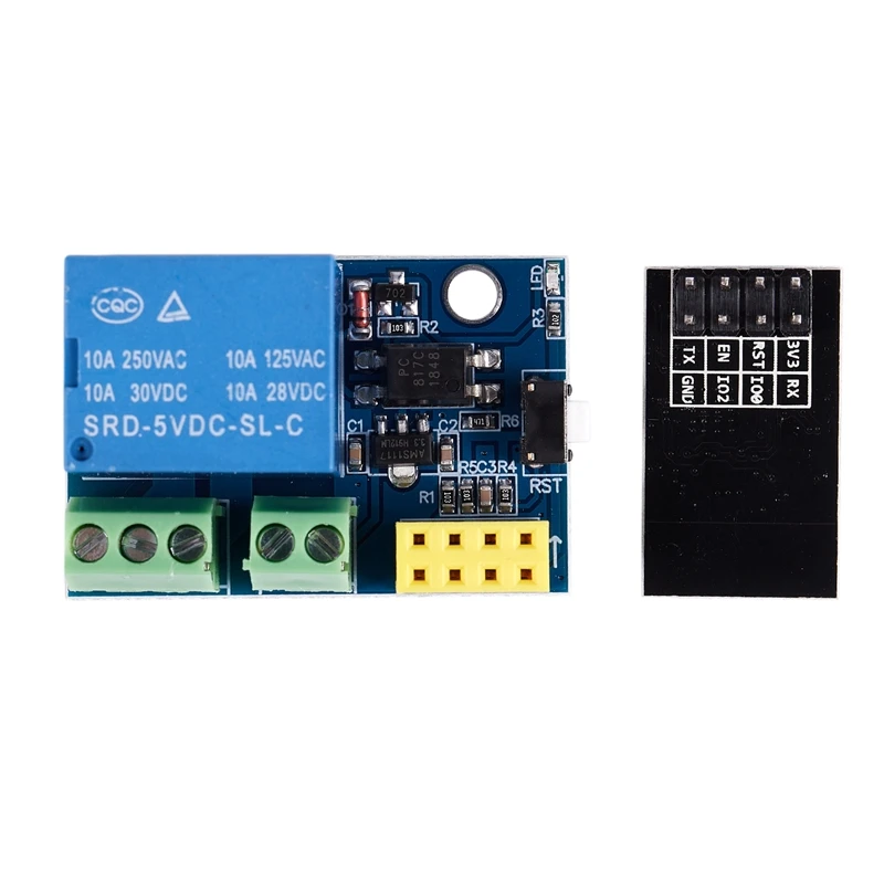 Top ESP8266 ESP-01S 5V WiFi релейный модуль умный дом дистанционный переключатель для Arduino