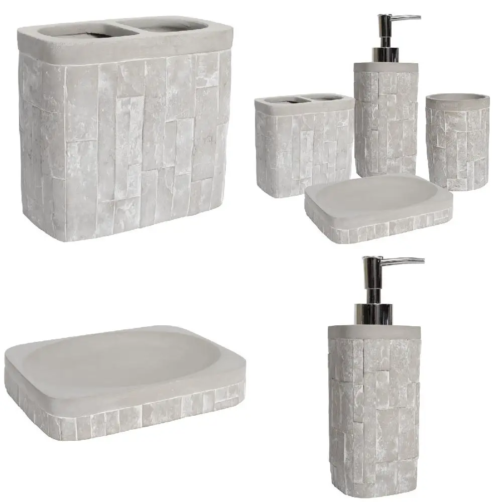 Home Decoration Ideas Stylish, Durable Decorative Concrete Bathroom Accessories Set - Practical Home Decoration Ideas for a Perf
Home Decoration Ideas Stylish, Durable Decorative Concrete Bathroom Accessories Set - Practical Home Decoration Ideas for a Perf