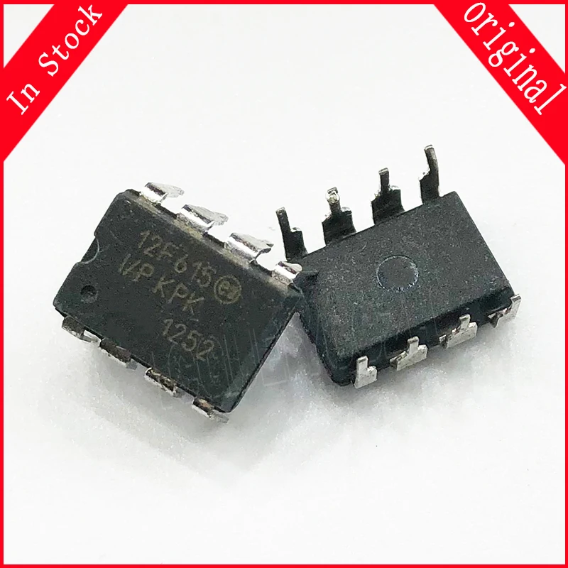2 шт. PIC12F615-I/P DIP-8 PIC12F615 DIP 8-битные микроконтроллеры PIC 12F615 DIP8 | Электронные