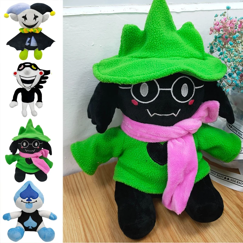 Deltarune Plush Toys Ralsei Lancer Stuffed Dolls Jevil Talking Peluches Figuras Cartoon Plushie Kids Birthday Christmas Gifts
Deltarune Plush Toys Ralsei Lancer Stuffed Dolls Jevil Talking Peluches Figuras Cartoon Plushie Kids Birthday Christmas Gifts