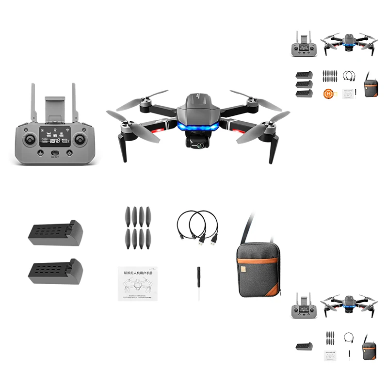 

GPS Return Motor Aerial Photography 5G Drone S7S Three-Axis Self-Stabilizing Gimbal Remote Control Four-Axis Aircraft