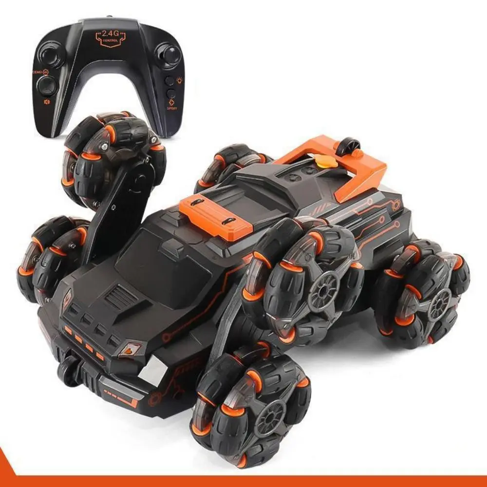 Six Wheel Spray RC Stunt Car 4WD Swing Arm Drift Vehicle Gesture Induction Deformation Remote Control Car with Light Boy RC Toys
Six Wheel Spray RC Stunt Car 4WD Swing Arm Drift Vehicle Gesture Induction Deformation Remote Control Car with Light Boy RC Toys