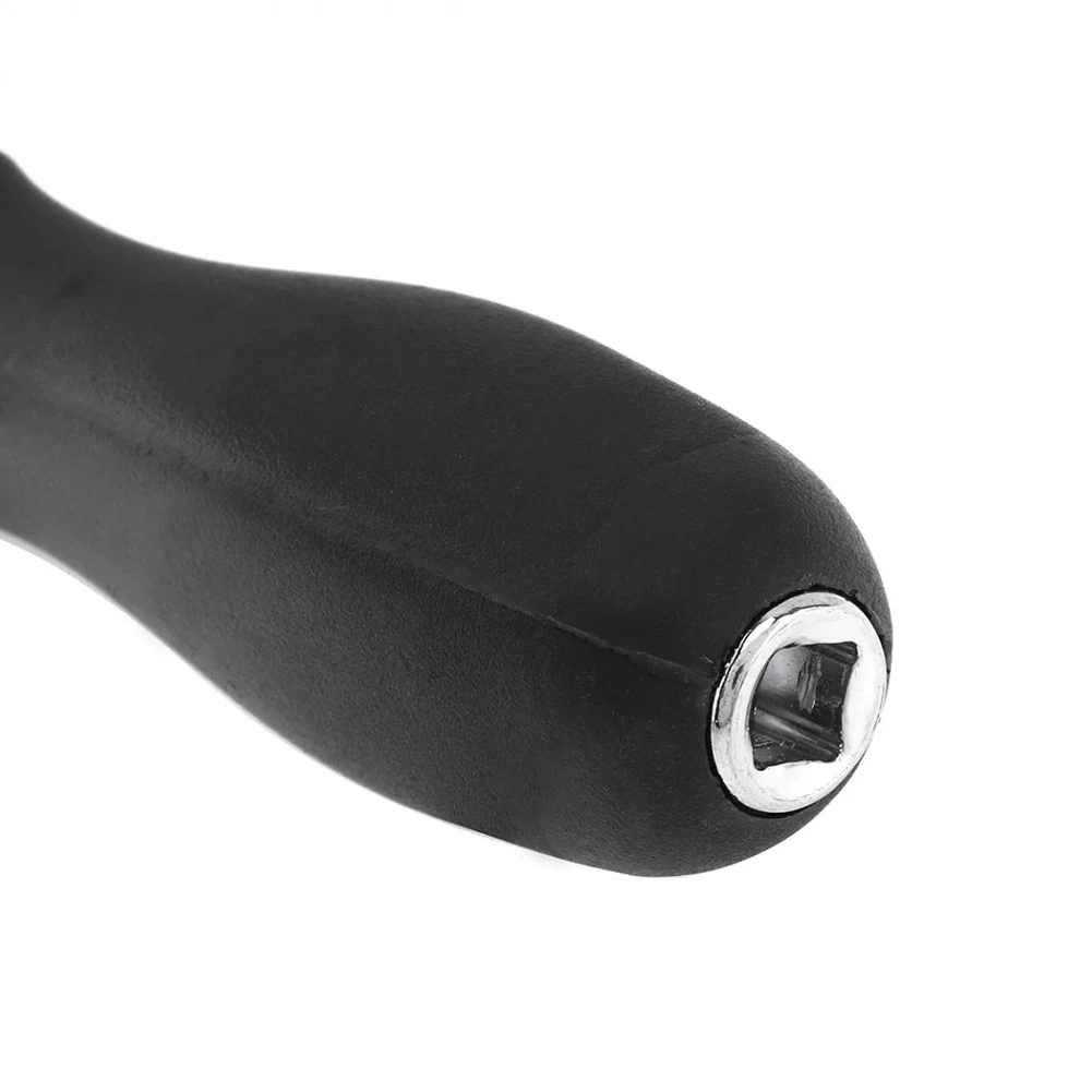 Socket Wrench Screwdriver 1/4 Black Chrome Plating Loosens Fasteners Rubber Handle Single Head Wrench Square Head
Socket Wrench Screwdriver 1/4 Black Chrome Plating Loosens Fasteners Rubber Handle Single Head Wrench Square Head