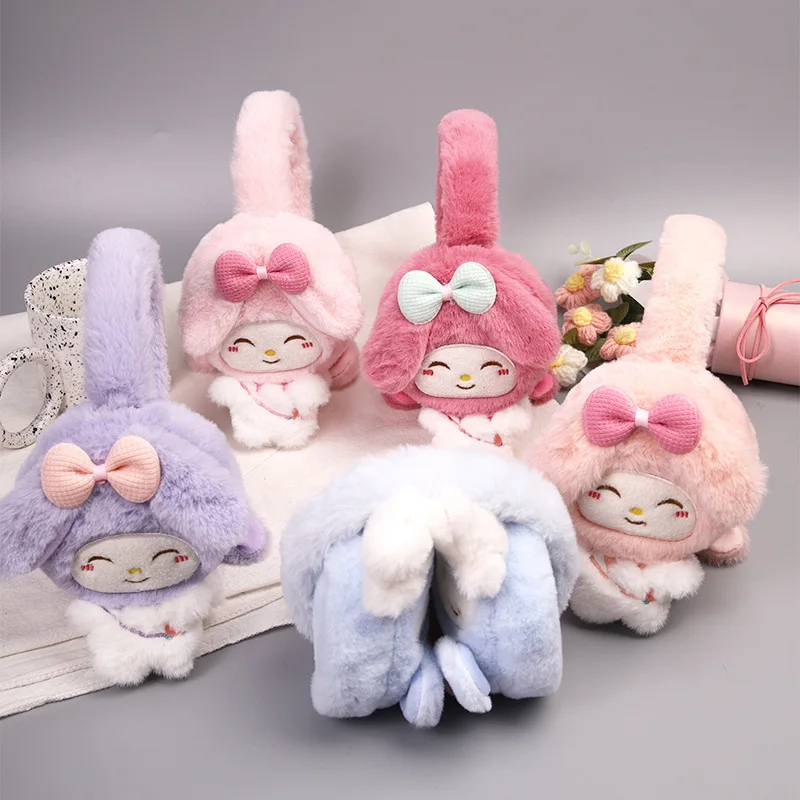 New Kawaii Sanrios Mymelody Cinnamoroll Earmuff Plush High Appearance Value Winter Antifreeze Earbuds Birthday Gift For Girls
New Kawaii Sanrios Mymelody Cinnamoroll Earmuff Plush High Appearance Value Winter Antifreeze Earbuds Birthday Gift For Girls