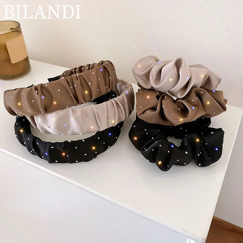 Bilandi Women Headband Shiny Bling Bling Hair Bands Soft Solid Color Girls Hairband Hair Accessories Headwrap Hair Accessories
Bilandi Women Headband Shiny Bling Bling Hair Bands Soft Solid Color Girls Hairband Hair Accessories Headwrap Hair Accessories