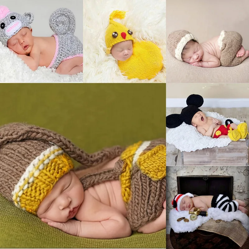21 Types Optional Crochet Knitted Newborn Photography Props Photo Accessories Baby Costume Girls Photographie Clothes Hat Pants
21 Types Optional Crochet Knitted Newborn Photography Props Photo Accessories Baby Costume Girls Photographie Clothes Hat Pants