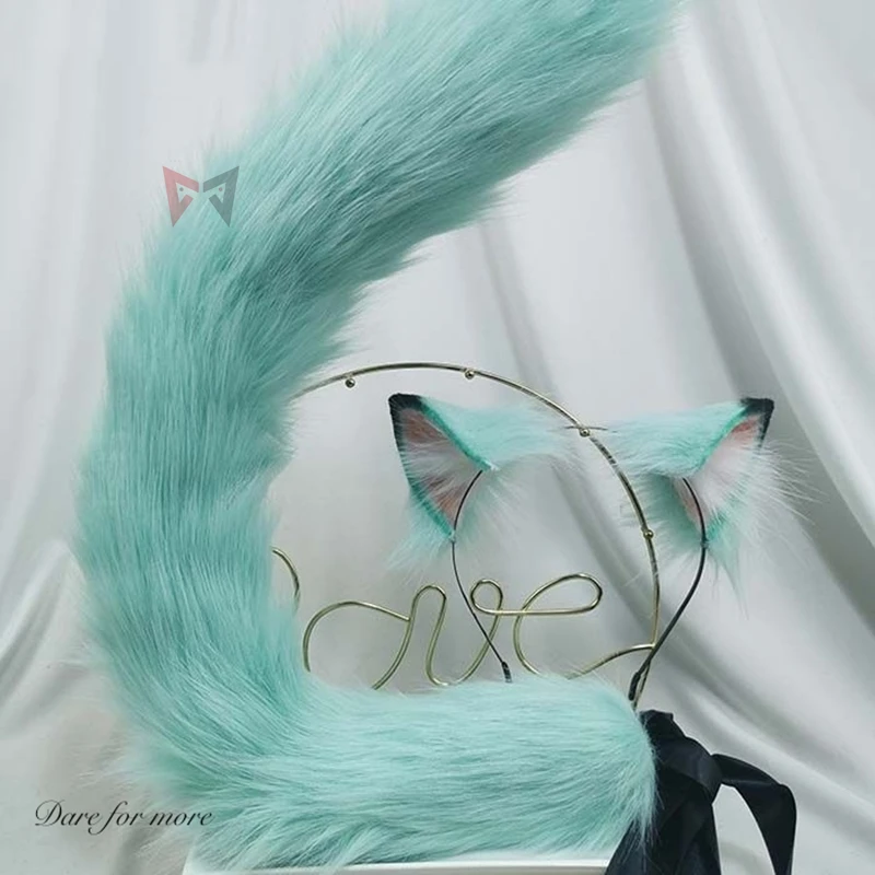 New Hollive Virtual Anchor - Runyu Lucia Necromancer Cosplay Fox Cat Ears Hairhoop Tail Headwear For KC Costume Accessories
New Hollive Virtual Anchor - Runyu Lucia Necromancer Cosplay Fox Cat Ears Hairhoop Tail Headwear For KC Costume Accessories