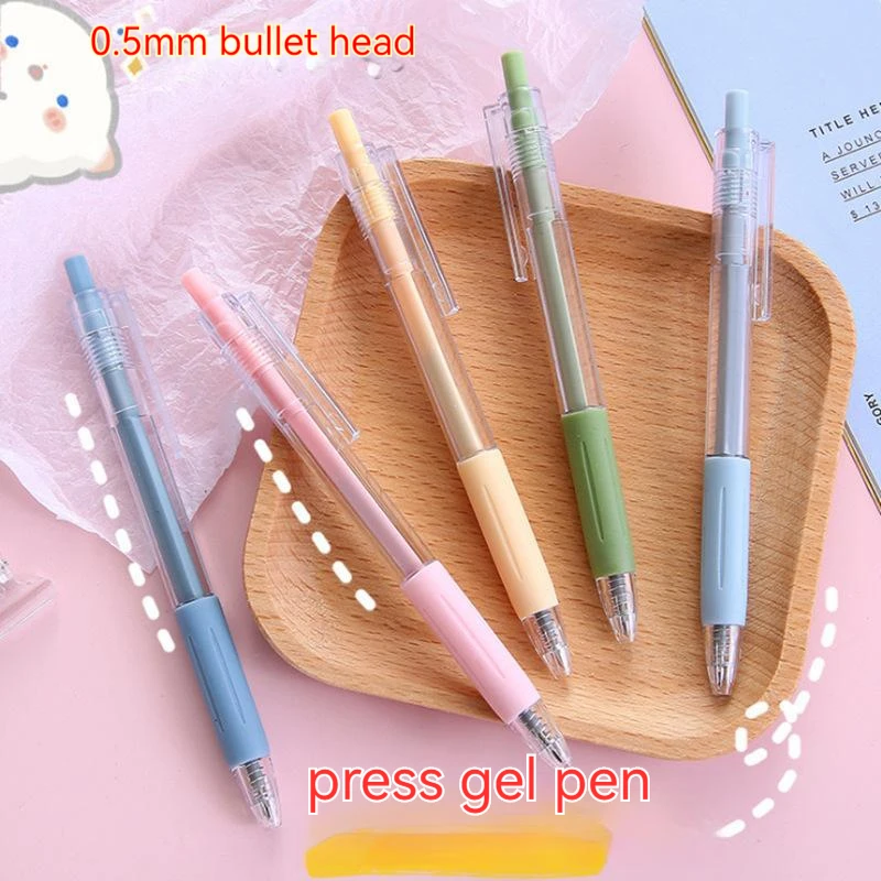 20pcs Korean Gel Pen Students Stationery 0.5mm Black Macaroon Color Writing Tools Pen School Exam Office Signature Pens Supplies
20pcs Korean Gel Pen Students Stationery 0.5mm Black Macaroon Color Writing Tools Pen School Exam Office Signature Pens Supplies