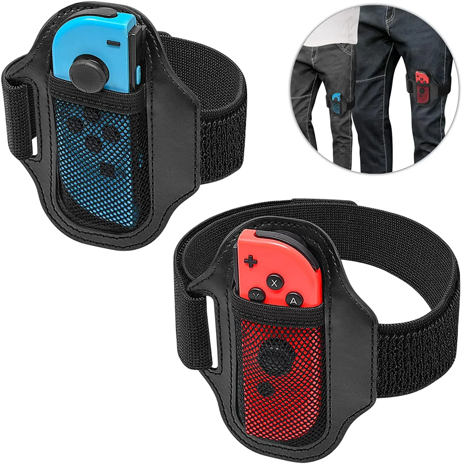 2022 Switch Sports Soccer/NS Ring Fit Adventure Elastic Leg Strap for Nintendo Switch Oled Joycon Controller Game Accessories
2022 Switch Sports Soccer/NS Ring Fit Adventure Elastic Leg Strap for Nintendo Switch Oled Joycon Controller Game Accessories