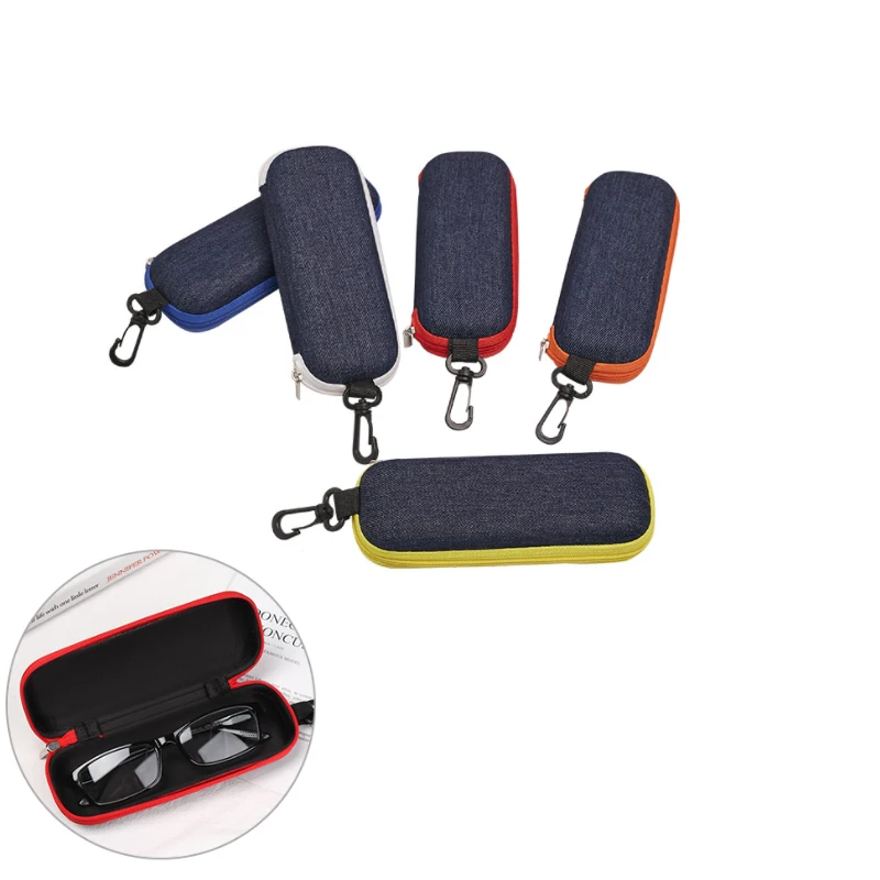 Student Denim Zippered Glasses Case Portable Lightweight Women's Myopia Lens Case Pressure Resistant Presbyopic Lens Fabric Case
Student Denim Zippered Glasses Case Portable Lightweight Women's Myopia Lens Case Pressure Resistant Presbyopic Lens Fabric Case