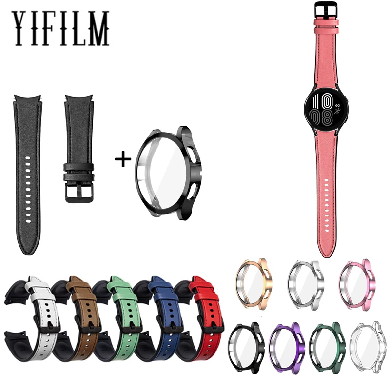 Silicone Bracelet Strap+Case For Samsung Galaxy Watch4 Watch 4 40mm/44mm 20mm Premium Watchband Anti-scratch Protective Cover
Silicone Bracelet Strap+Case For Samsung Galaxy Watch4 Watch 4 40mm/44mm 20mm Premium Watchband Anti-scratch Protective Cover