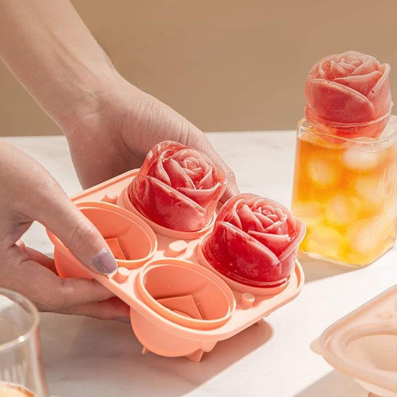 Rose Ice Cube mold frozen ice lattice whisky silica gel ice making artifact modeling ice box maker ice cube mold
Rose Ice Cube mold frozen ice lattice whisky silica gel ice making artifact modeling ice box maker ice cube mold
