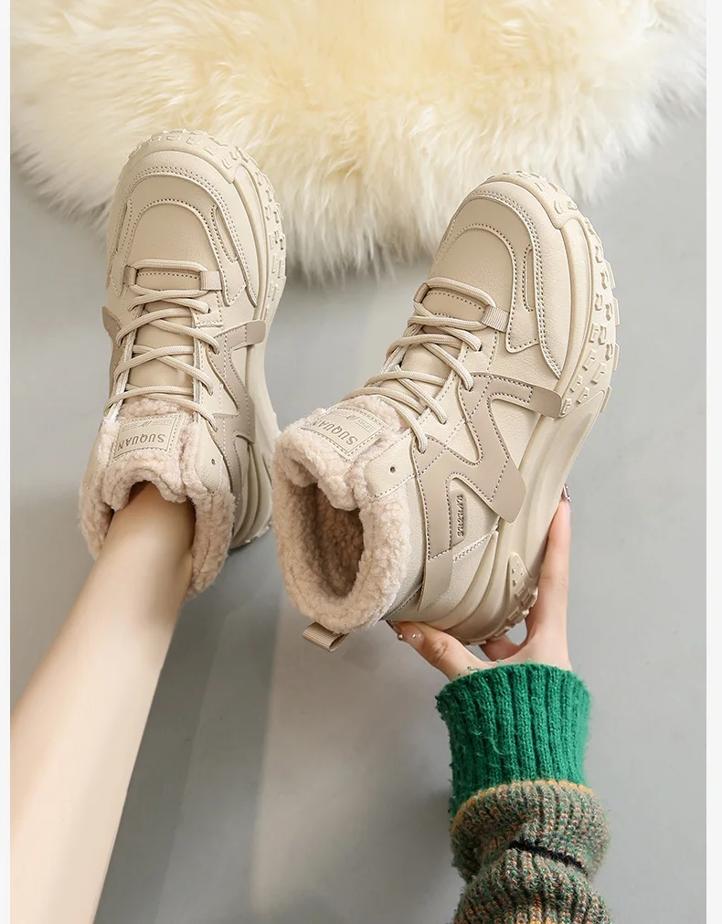 Ins Korean Version of The New Pile High Top Daddy Shoes Female 2023 Winter Warm Student Sports Casual Shoes 35-40
Ins Korean Version of The New Pile High Top Daddy Shoes Female 2023 Winter Warm Student Sports Casual Shoes 35-40