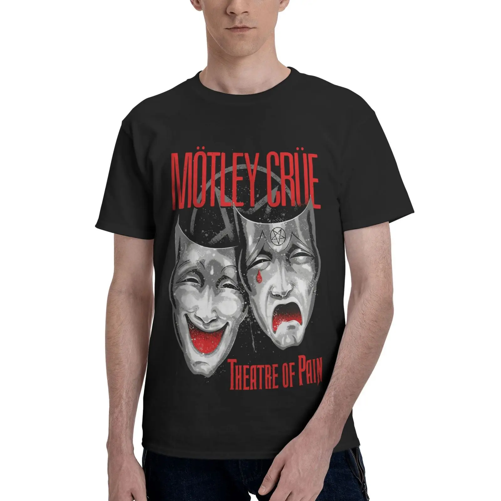 Motley The Official Crue Theater Of Oversized T-Shirt T Shirt Clothing Short Sleeve T-Shirts Vintage Tops Tee Shirt Men Tshirt
Motley The Official Crue Theater Of Oversized T-Shirt T Shirt Clothing Short Sleeve T-Shirts Vintage Tops Tee Shirt Men Tshirt