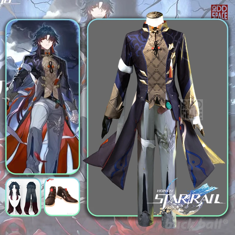 Костюм для косплея лезвия игры Honkai Звездные рельсы Косплей Костюм стелларон охотничьи Драгоценности драгоценный парик на Хэллоуин
Костюм для косплея лезвия игры Honkai Звездные рельсы Косплей Костюм стелларон охотничьи Драгоценности драгоценный парик на Хэллоуин