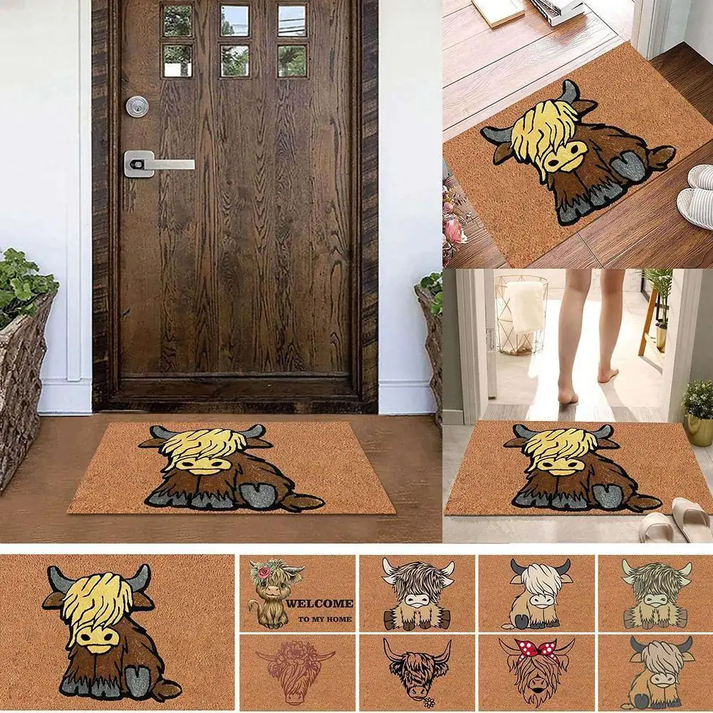 Cartoon Cow Welcome Home Entrance Door Mat Bathroom Hallway Non-Slip Living Kitchen Area Room Rug Carpet Balcony 60x40cm T7O8
Cartoon Cow Welcome Home Entrance Door Mat Bathroom Hallway Non-Slip Living Kitchen Area Room Rug Carpet Balcony 60x40cm T7O8